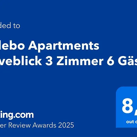 דירה Sadebo Traveblick 3 6 Gaeste *